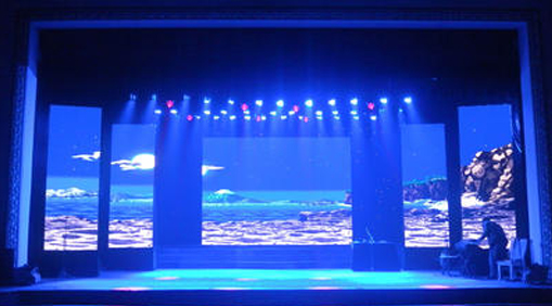 歲末節(jié)前，LED舞臺(tái)租賃屏大放光彩